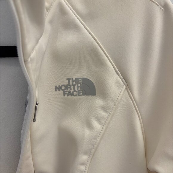 TNF Women’s White Softshell Jacket - Picture 2 of 3